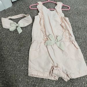 Girls one piece short jumper